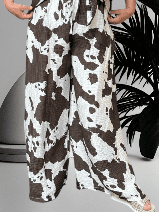 PANTALON GAZE DE COTON 