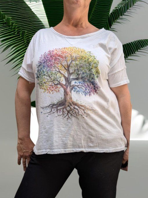 T-SHIRT MILLE COULEUR