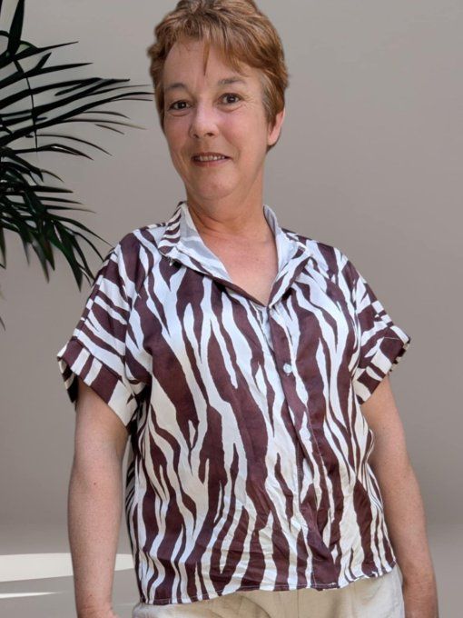 CHEMISE ZEBRE